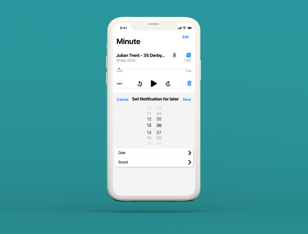 Minute App timer